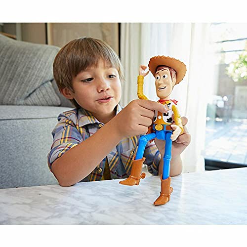 Disney Muñeca parlante a Escala Jessie GDP81 Pixar Toy Story 4 Inspirada en la película con más de 15 Frases y Sonidos, diseños auténticos, fácil de Colocar