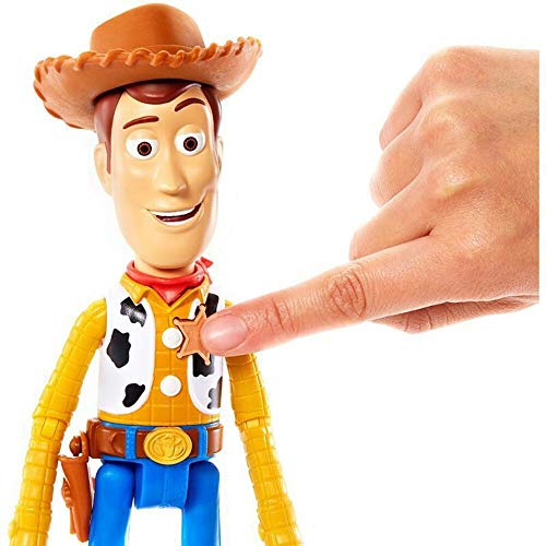 Disney Muñeca parlante a Escala Jessie GDP81 Pixar Toy Story 4 Inspirada en la película con más de 15 Frases y Sonidos, diseños auténticos, fácil de Colocar