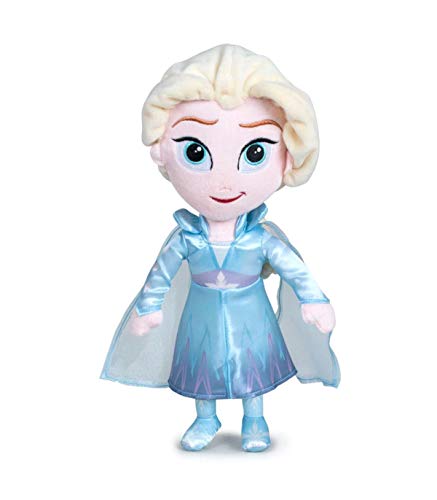 Disney - Peluches 11'81"30cm Princesas Frozen 2 - Elsa y Anna Calidad, Super Soft, 1 unidad [modelo surtido]