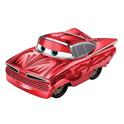 Disney Pixar Cars - Mini Racers 3 Pack - FLO, Red Ramone and Cruisin Lightning Mcqueen, Coches de metal