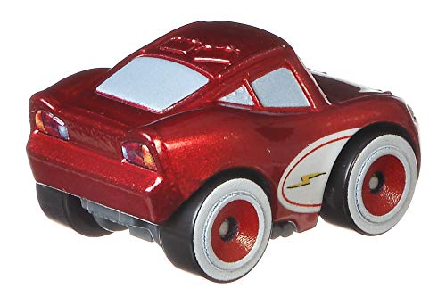 Disney Pixar Cars - Mini Racers 3 Pack - FLO, Red Ramone and Cruisin Lightning Mcqueen, Coches de metal