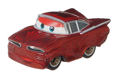 Disney Pixar Cars - Mini Racers 3 Pack - FLO, Red Ramone and Cruisin Lightning Mcqueen, Coches de metal