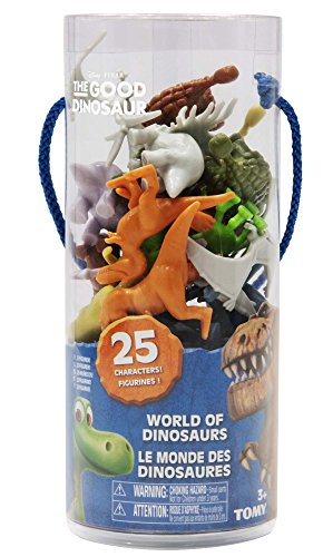 Disney Pixar The Good Dinosaur Tube of 25 Characters (Se distribuye Desde el Reino Unido)