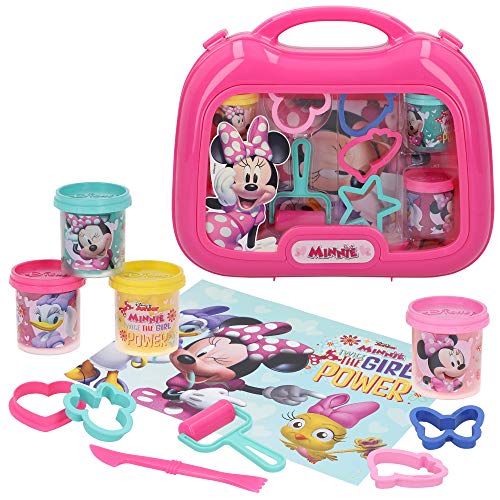 Disney - Plastilina infantil Niños 3 años Plastilina botes, Accesorios y Moldes Plastilina no tóxica Plastilina blanda colores Juguetes educativos Manualidades niños Pack plastilina Maletín Disney