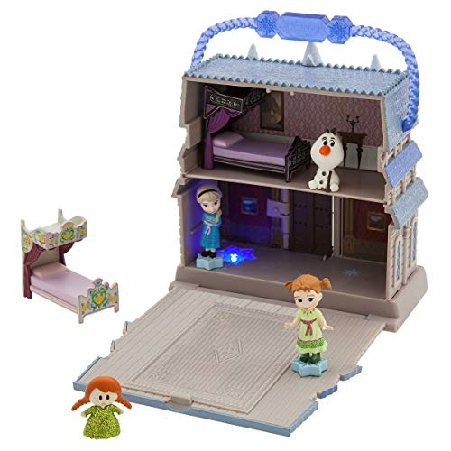 Disney Playset Elsa, Colección de Animadores Littles