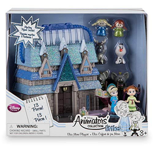 Disney Playset Elsa, Colección de Animadores Littles