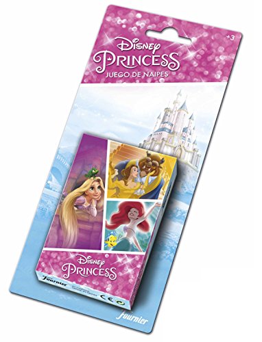 Disney Princesas Princess Baraja de Cartas Infantil, Multicolor (Naipes Heraclio Fournier 1034800)