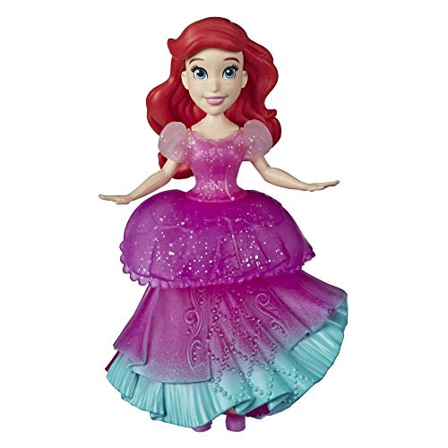 Disney Princess Ariel and Prince Eric - Muñeca pequeña Coleccionable, Juguetes de Moda con Vestido Extra