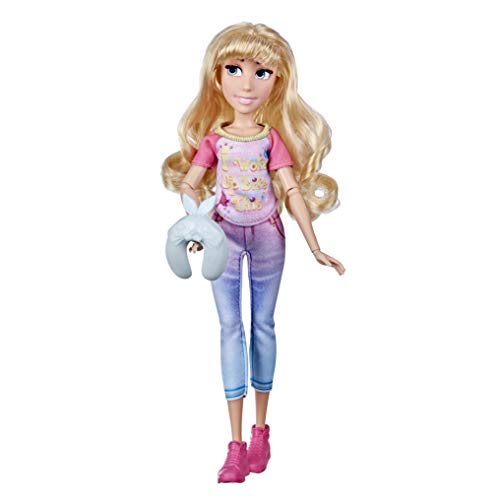 Disney Princess Comfy Squad Aurora - Muñeca de Moda, Juguete Inspirado en la película Ralph rompe Internet, muñeca Casual para niñas de 5 años en adelante