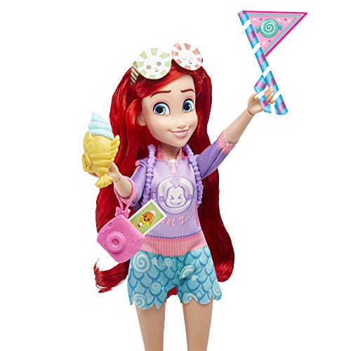 Disney Princess Cómoda muñeca Ariel Estilo Azúcar con Traje y Accesorios inspirados en la Fiebre del azúcar, Juguete para niñas de 5 años en adelante