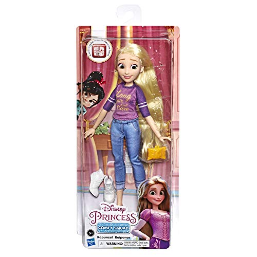 Disney Princess Muñeca Comfy Squad - Rapunzel