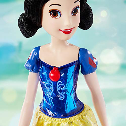 Disney Princess Muñeca de Blancanieves Royal Shimmer, muñeca con Falda y Accesorios, Juguetes para niños a Partir de 3 años