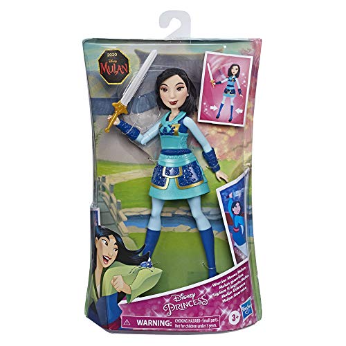 Disney Princess Muñeca Mulan Guerrera (Hasbro E86285L0)