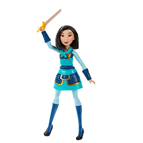 Disney Princess Muñeca Mulan Guerrera (Hasbro E86285L0)