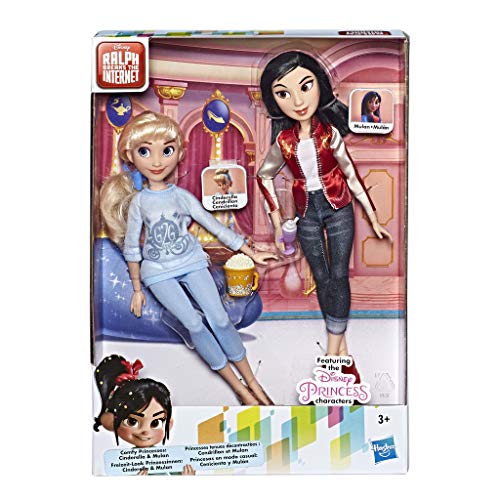 Disney Princess - Paquete con Princesas Cenicienta & Mulan (Hasbro E7414ES0)