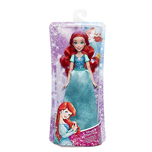 Disney Princess Princess Brillo Real Ariel (Hasbro E4156ES2) , Color/Modelo Surtido