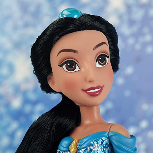 Disney Princess Princess Brillo Real Jasmine (Hasbro E4163ES2) , Color/Modelo Surtido