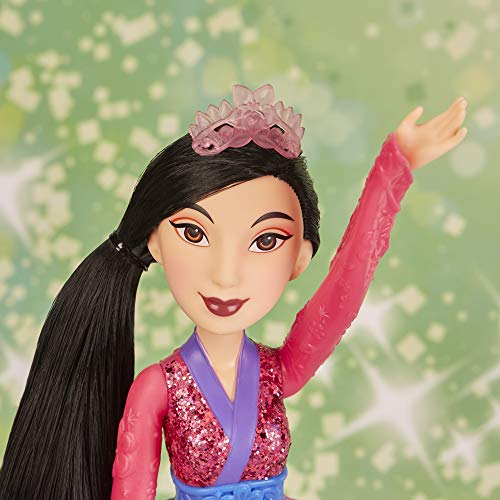 Disney Princess Princess Brillo Real Mulan (Hasbro E4167ES2) , Color/Modelo Surtido