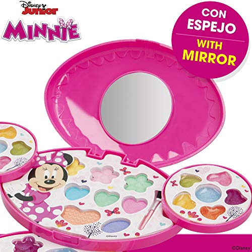 Disney - Set maquillaje Completo Maletín Minnie para niñas y niños 5 años, Pintauñas, Manicura juguete (77202)