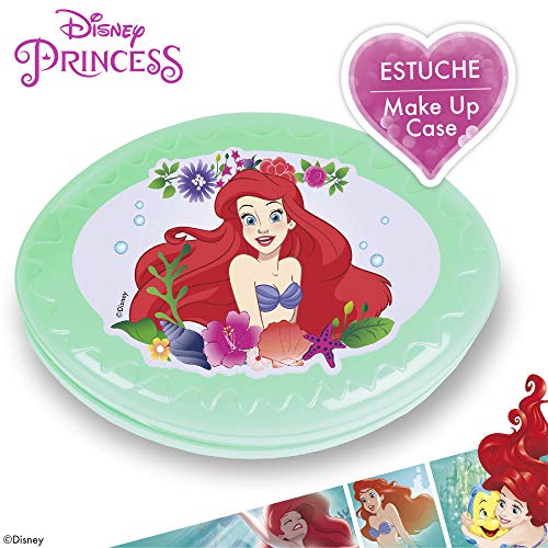 Disney - Set maquillaje Princesas Disney para niños y niñas, Juego de maquillaje para niñas 5-6-7 años, Pintauñas niñas Manicura juguete (77211)