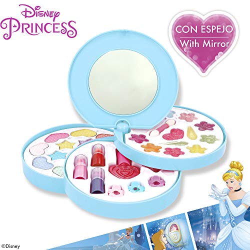 Disney - Set maquillaje Princesas Disney para niños y niñas, Pintauñas niñas Manicura juguete (77210)