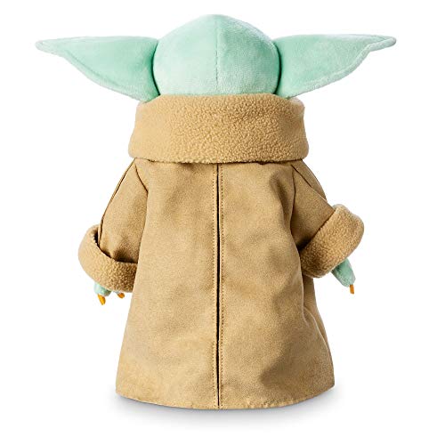 Disney Store: Peluche de Grogu, The Mandalorian, Star Wars, 25 cm, Peluche con la túnica clásica y rasgos faciales Bordados, Adecuado para Todas Las Edades