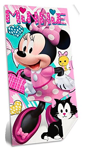 Disney - Toalla de Playa Minnie WD19452, 140 x 70 cm