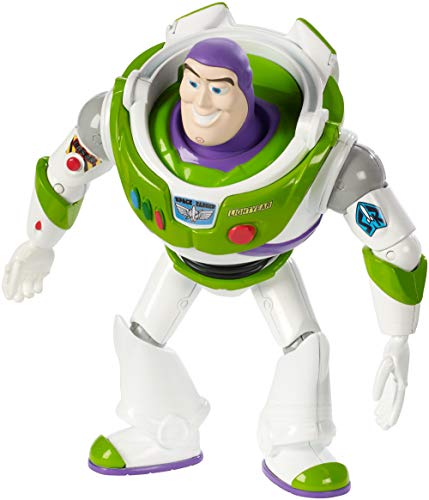 Disney Toy Story 4 Figura Buzz Lightyear, juguetes niños + 3 años (Mattel GGX33)