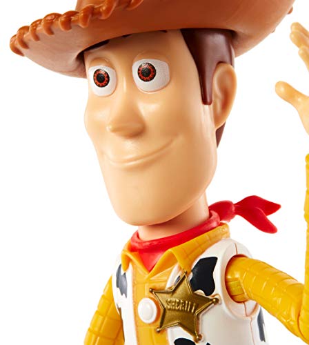 Disney Toy Story 4 Figura Woody, juguetes niños + 3 años (Mattel GGX34)