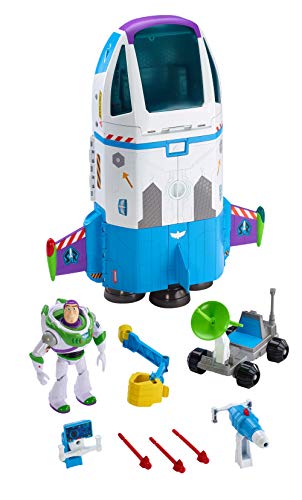 Disney Toy Story 4 Nave Espacial Buzz Lightyear, juguetes niños + 3 años (Mattel GJB37)