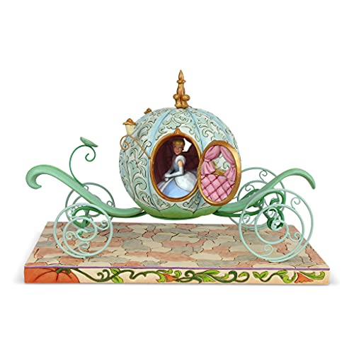 Disney Traditions, Figura de "La Cenicienta" en la carroza, para coleccionar, Enesco