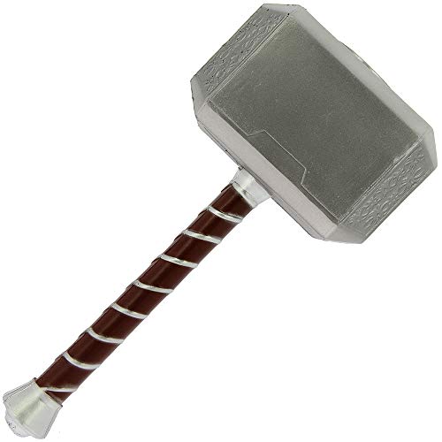 DNA LEISURE 100% espuma de poliuretano LARP de 17 pulgadas Thor Hammer coleccionistas cosplay disfraz de arma de los Vengadores