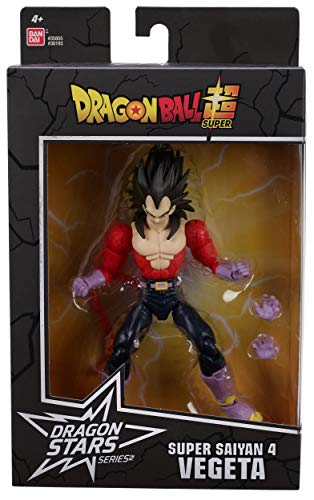 Dragon Ball Super - Figura de acción Deluxe (VEGETA SUPER SAIYAN 4)