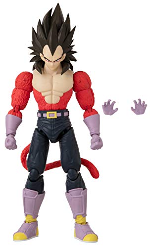 Dragon Ball Super - Figura de acción Deluxe (VEGETA SUPER SAIYAN 4)