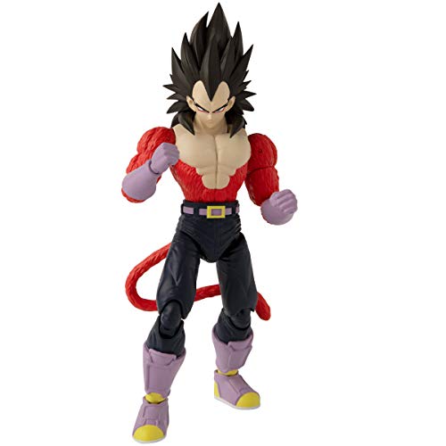 Dragon Ball Super - Figura de acción Deluxe (VEGETA SUPER SAIYAN 4)