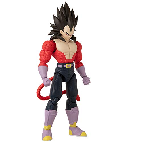 Dragon Ball Super - Figura de acción Deluxe (VEGETA SUPER SAIYAN 4)