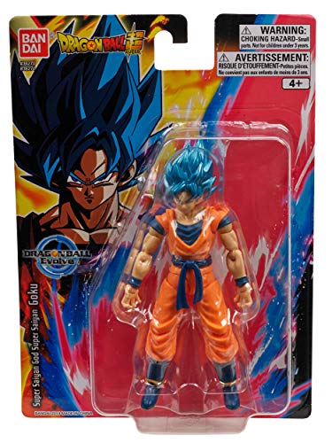 Dragon Ball Super - Figura de acción Evolve - Super Saiyan Blue Goku