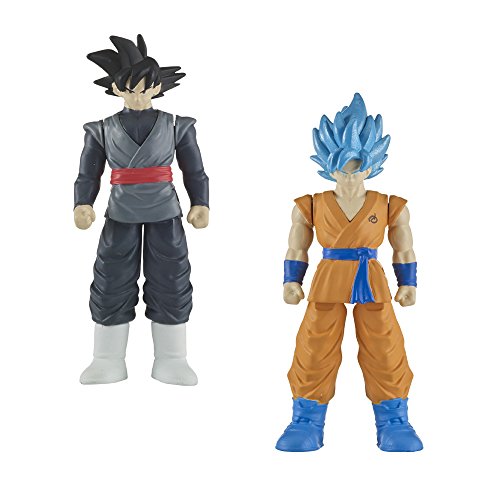 Dragon Ball Super - Pack de 2 combate (Goku SS Blue & Goku Black)