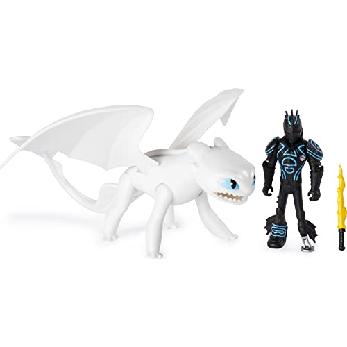 Dragons Dragon & Viking Hiccup/Lightfury - Figuras de juguete para niños (4 año(s), Niño/niña, Dibujos animados, Animales, Dragon Riders, 4559 pieza(s)) , color/modelo surtido