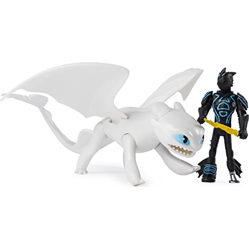 Dragons Dragon & Viking Hiccup/Lightfury - Figuras de juguete para niños (4 año(s), Niño/niña, Dibujos animados, Animales, Dragon Riders, 4559 pieza(s)) , color/modelo surtido