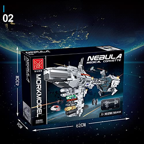 Dr.Bricks Nebulon-B Fragata MOC Modelo compatible con LEGO Star Wars UCS - 2070 piezas