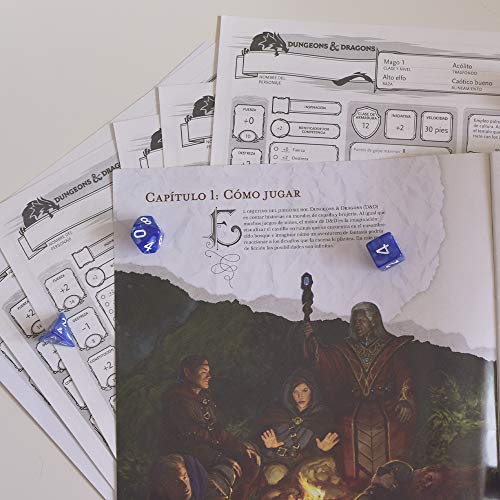 Dungeons & Dragons Caja de Inicio-español, Color (Edge Entertainment EEWCDD00)