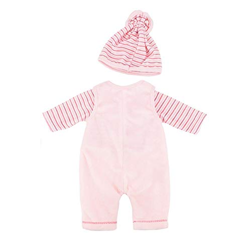 DUORUI Ropa de Muñeca Vestido de Tirantes Body para Muñeca New Born Baby Doll de 18 Pulgadas Patrón de Dinosaurio Unicornio