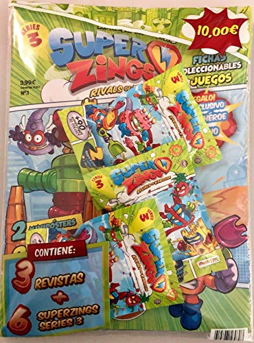 EDIBA Pack Revista Oficial Superzings Series 3