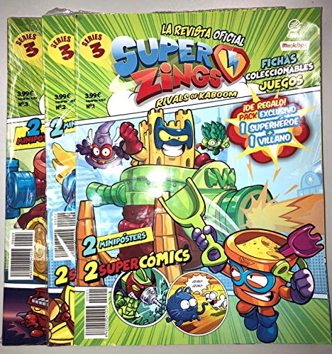 EDIBA Pack Revista Oficial Superzings Series 3