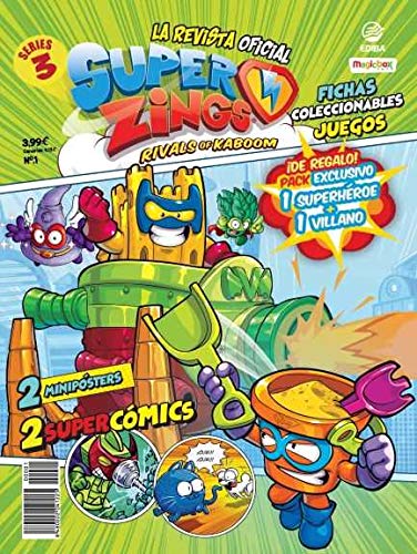 EDIBA Pack Revista Oficial Superzings Series 3