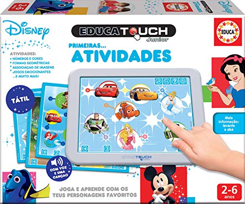 Educa 17951 Touch Junior Primeiras atividades Jogue e aprenda com os personagens da Disney. + 3 años. Ref