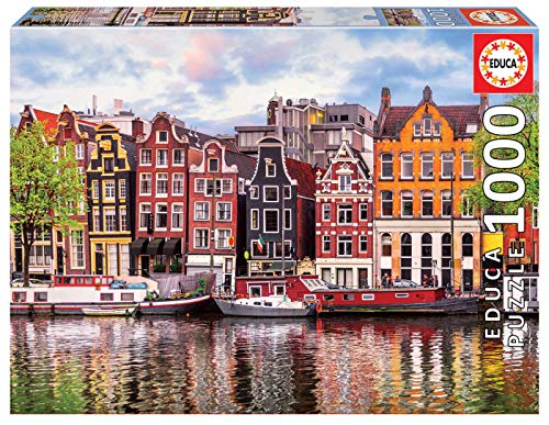 Educa - Ámsterdam Puzzle, 1000 Piezas, Multicolor (18458)