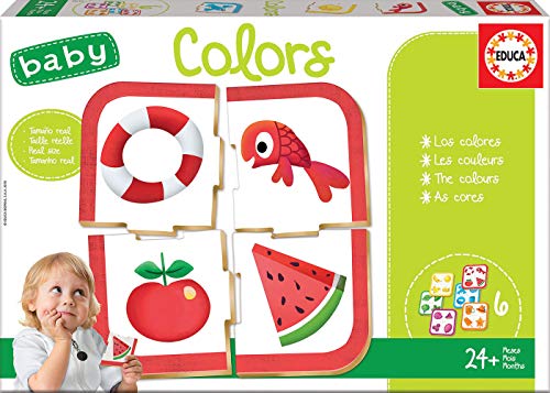 Educa - Baby Colors Juego Educativo para Bebés, Multicolor (18119)