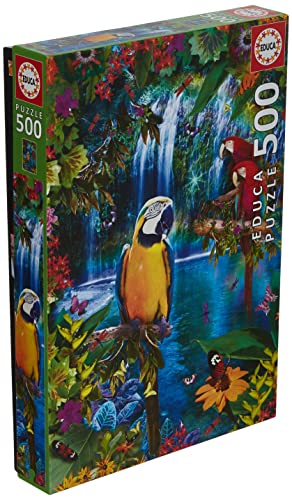 Educa Borras - Genuine Puzzles, Puzzle 500 piezas, Paraiso tropical (15512)